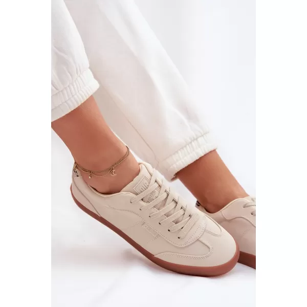  Damen-Sneaker BIG STAR TT274358 BEIGE Big Star Shoes 