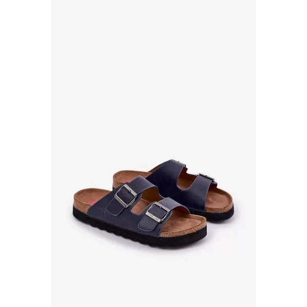  Herrenhausschuhe BIG STAR NN174530 BLAU Big Star Shoes 
