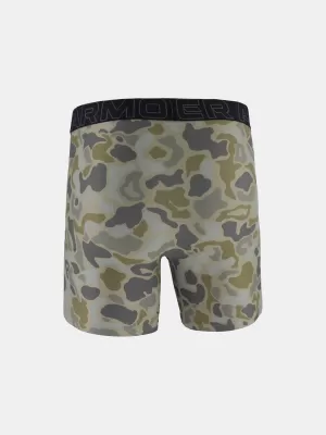 Herren-Boxershorts UNDER ARMOUR UA PERFORMANCE TECH - PRINT 6IN - 1PK 1383875-069 TITAN