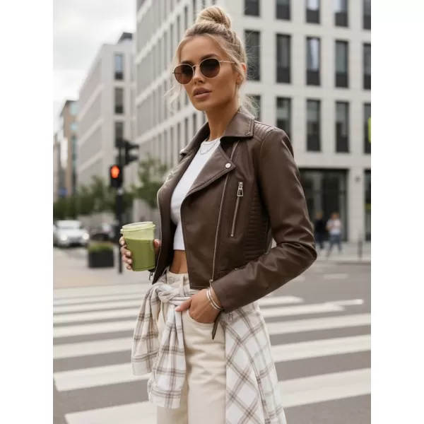  Damenjacke DSTREET TY5537 BRAUN 