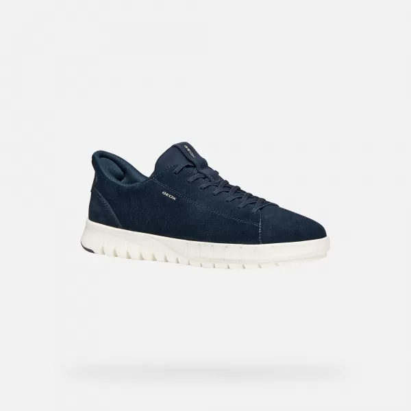  Herren-Sneaker GEOX FLEXTRIDE PLUS FAST IN G014647 DUNKELBLAU 