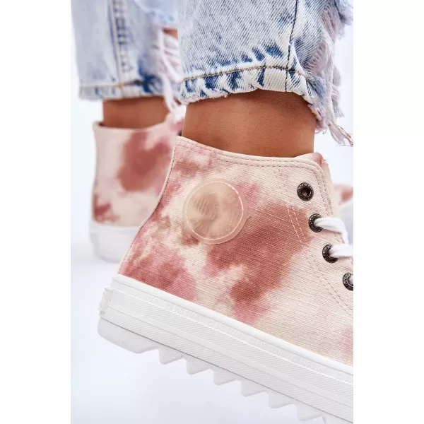  Damen-Sneaker BIG STAR LL274048 BEIGE/NUDE Big Star Shoes 