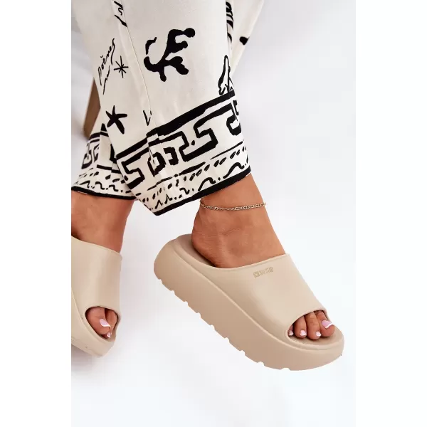  Damenhausschuhe BIG STAR RR274A569 BEIGE Big Star Shoes 
