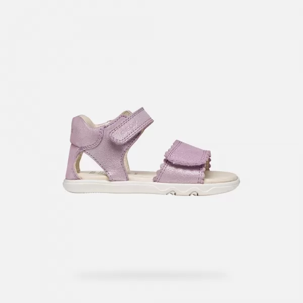  Sandalen für Mädchen GEOX SANDAL STEPPIEUP B656QB000CRC8020 ROSA 
