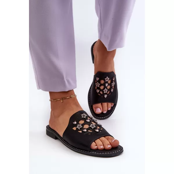  Damensandalen S.BARSKI KV27-063 SCHWARZ 