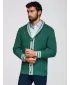 Herren-Cardigan OMBRE OM-SWCD-0152 GRÜN