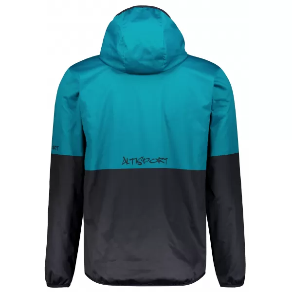 Premium-Softshelljacke für Herren ALTISPORT VOJ/ALM051JACK01 KEROSIN/SCHWARZ 