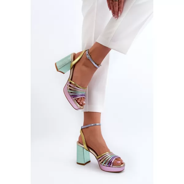  Damensandalen D&A CR920 LILA 