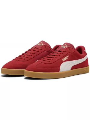 Stiefel PUMA CLUB II ERA SUEDE 400717-08 FORATRED/P.WHITE/ FORATRED/P.WHITE/PUMA GOLD
