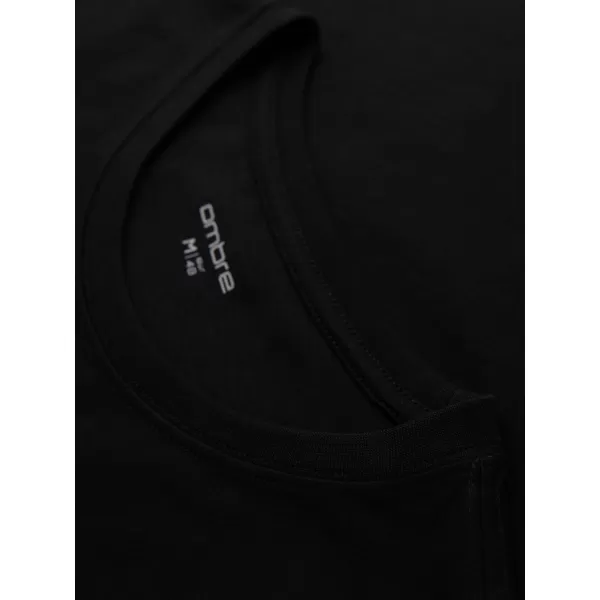  Herren-T-Shirt OMBRE OM-TSPT-0246 SCHWARZ 