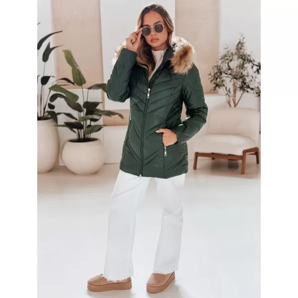  Damenjacke DSTREET TY4008 GRÜN 