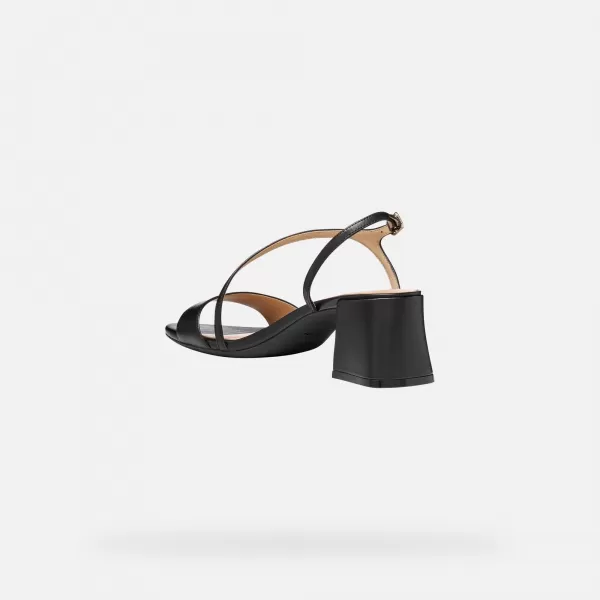  Damensandalen GEOX NEW ERAKLIA 50 T01 G012950 SCHWARZ 