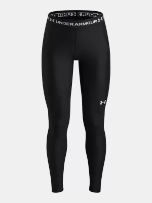 Leggings für Mädchen UNDER ARMOUR HEATGEAR LEGGING 6009975-001 SCHWARZ