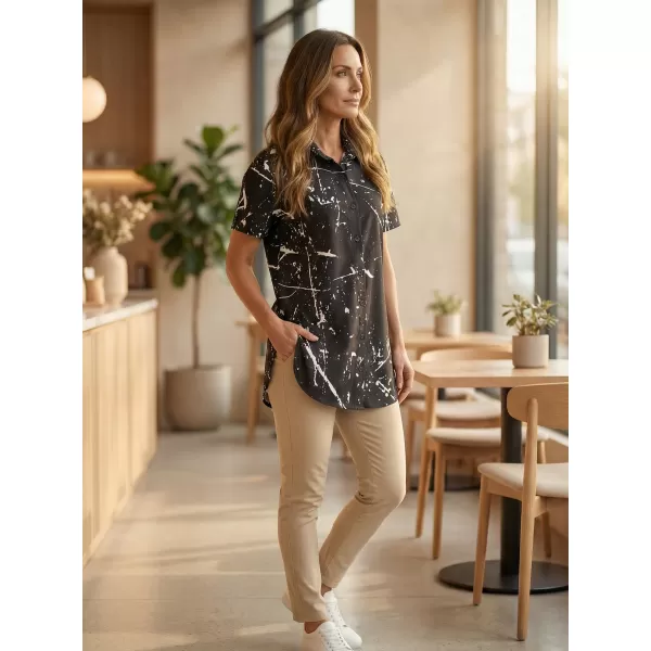  Premium-Shirt für Damen ALTISPORT VOJ/ALW034KOS01 SCHWARZ 