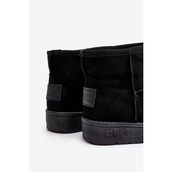  Kinder-Winterschuhe BIG STAR MM374054 SCHWARZ Big Star Shoes 