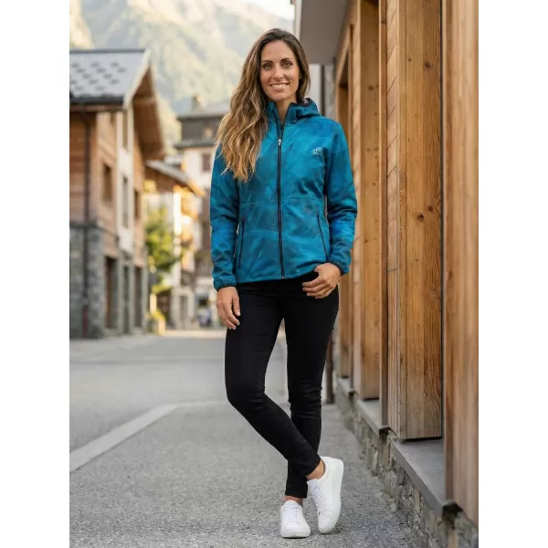  Premium-Softshelljacke für Damen ALTISPORT VOJ/ALW096JACK01 KEROSIN 