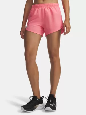Damen-Shorts UNDER ARMOUR UA FLY BY 3'' SHORTS 1382438-602 ROSA