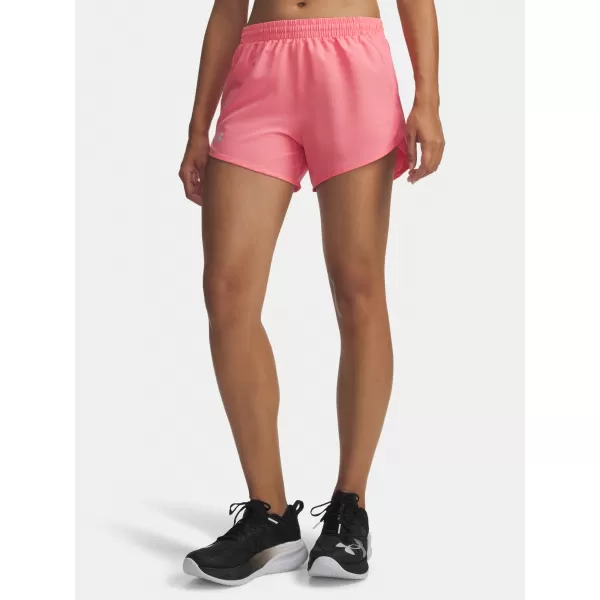  Damen-Shorts UNDER ARMOUR UA FLY BY 3'' SHORTS 1382438-602 ROSA 