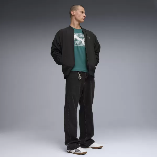  Herren-T-Shirt PUMA GRAPHIC TEE 691775_41 SMARAGDEIS 