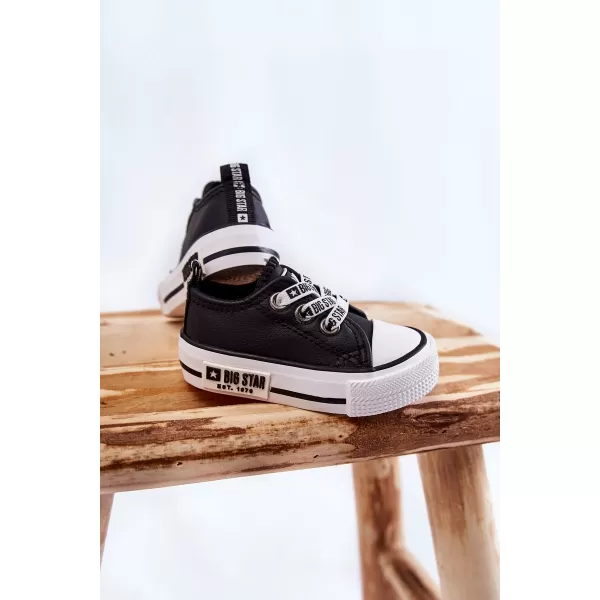  Kinder-Sneaker BIG STAR KK374041 SCHWARZ Big Star Shoes 