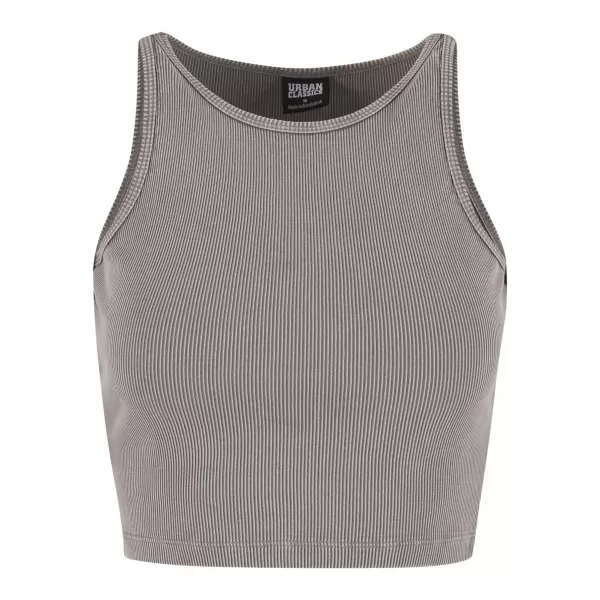  Damen-T-Shirt URBAN CLASSICS TB7482 STAHLGRAU 