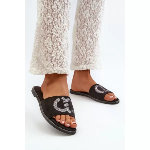  Damen-Flip-Flops S.BARSKI KV27-052 SCHWARZ 
