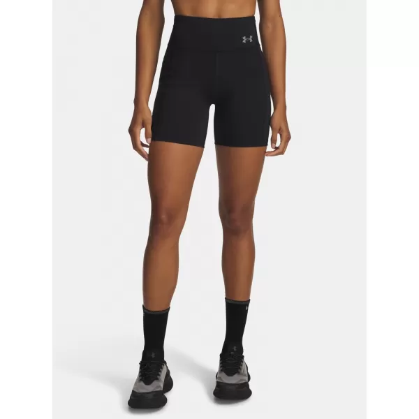  Damen-Shorts UNDER ARMOUR UA VELOCITI 6IN FITTED SHORT 6009498-001 SCHWARZ 