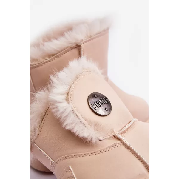  Kinder-Winterschuhe BIG STAR MM374084 BEIGE Big Star Shoes 