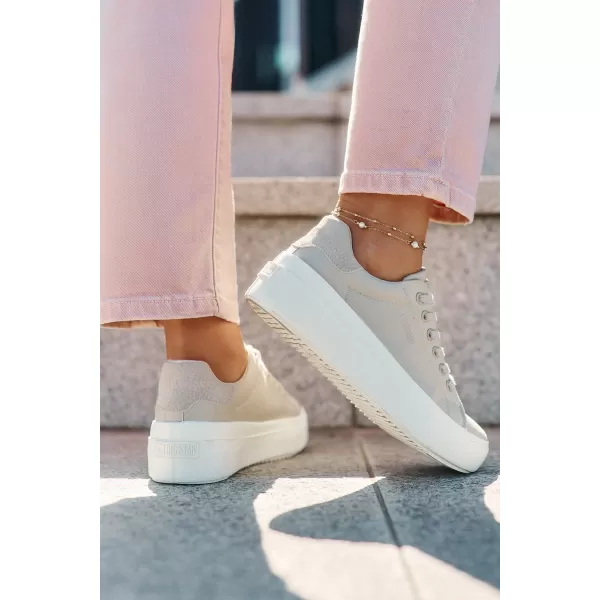  Damen-Sneaker BIG STAR RR274465 BEIGE Big Star Shoes 
