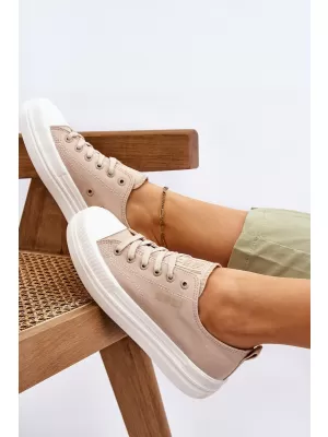 Damen-Sneaker BIG STAR LL274969 BEIGE Big Star Shoes