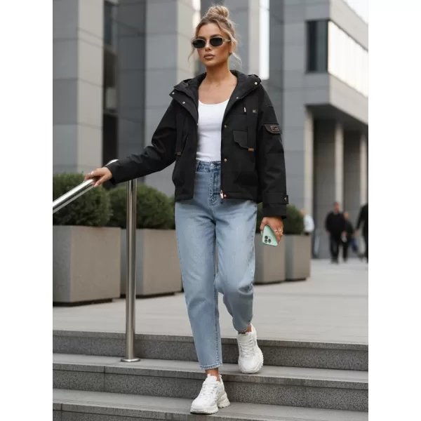  Damenjacke DSTREET TY5636 SCHWARZ 
