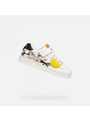 Turnschuhe für Jungen GEOX ECLYPER J65LSE054FUC0404 WEIß