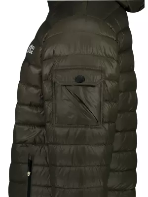 Herren-Winterjacke NORDBLANC SNARL NBWJM8260 ARMEEGRÜN