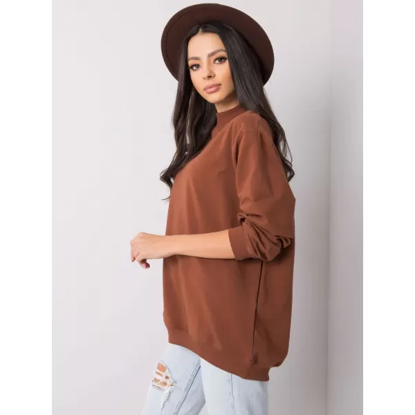  Damen-Sweatshirt BASIC FEEL GOOD RV-BL-5185.81P BRAUN 