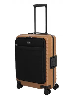 Koffer an Bord TITAN Overseas S Front pocket CANYON-BRONZE