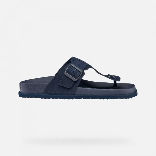  Herrenhausschuhe GEOX PARNAIBA G014437 DUNKELBLAU 