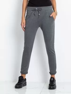 Damen-Jogginghose BASIC FEEL GOOD RV-DR-3698.09X DUNKELGRAU
