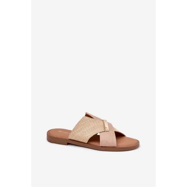  Damenhausschuhe VINCEZA 17385 BEIGE 
