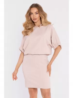 Kleid MOE M904 HELLBEIGE
