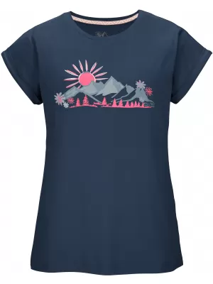 Damen-T-Shirt KILLTEC KOS 9 44004-820 DUNKELBLAU