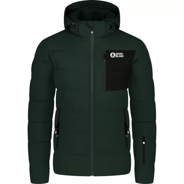  Herren-Winterjacke NORDBLANC BRAMBLE NBWJM8258 DUNKELGRÜN 