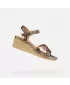 Damensandalen GEOX ISCHIA CORDA G012728 BEIGE