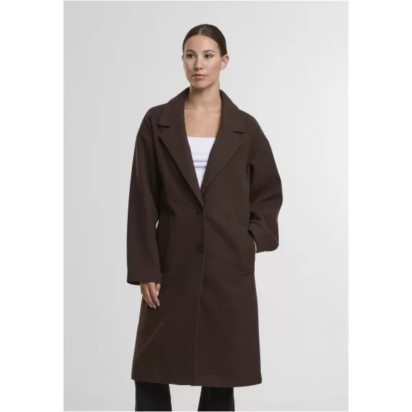  Damenmantel URBAN CLASSICS TB6073 WARMES BRAUN 