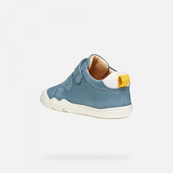  Turnschuhe für Jungen GEOX STEPPIEUP B465WA000CLC4017 BLAU 