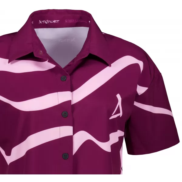  Premium-Shirt für Damen ALTISPORT VOJ/ALW088KOS01 ROSA 