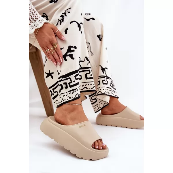  Damenhausschuhe BIG STAR RR274A569 BEIGE Big Star Shoes 