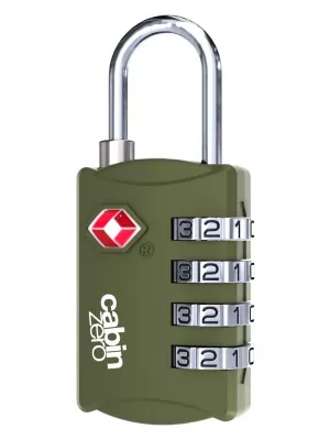 Sperren CABINZERO TSA Travel Lock GEORGISCHES KHAKI