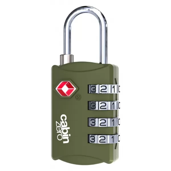  Sperren CABINZERO TSA Travel Lock GEORGISCHES KHAKI 