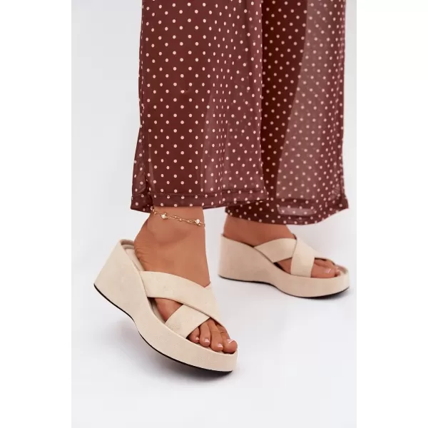  Damenhausschuhe BOTO CALORINE 41357 BEIGE 