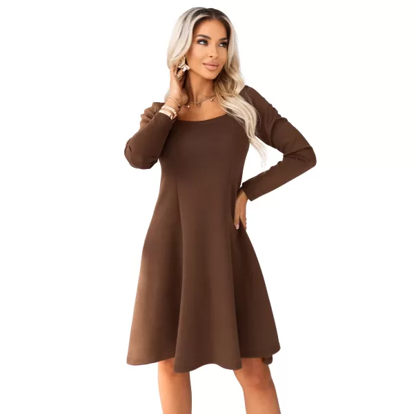  Kleid NUMOCO 574-2 SCHOKOLADE 